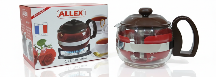 قوری پیرکس Tea Server مدل ALLEX
