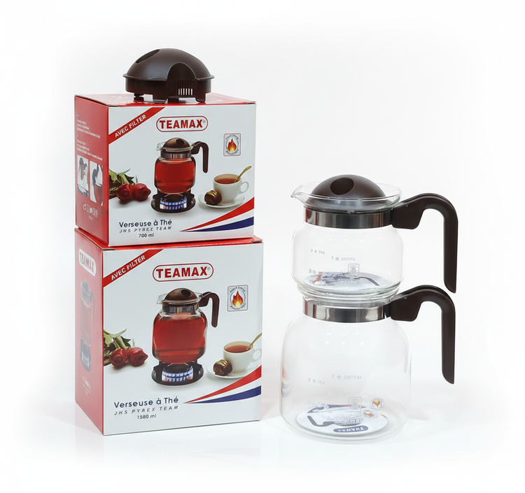 ست کتری و قوری پیرکس Tea Server مدل TEAMAX