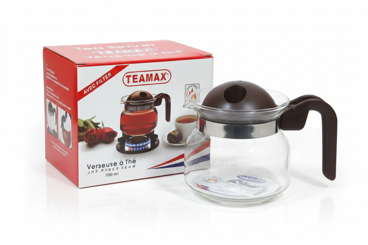 ست کتری و قوری پیرکس Tea Server مدل TEAMAX